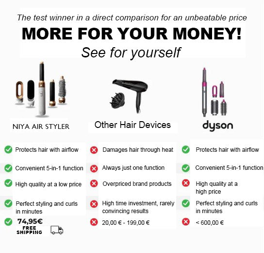 Niya AirStyler | 5-in-1 | All in One | GRATIS E-Book