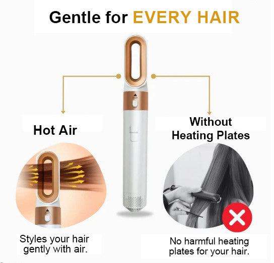 Niya AirStyler | 5-in-1 | All in One | GRATIS E-Book