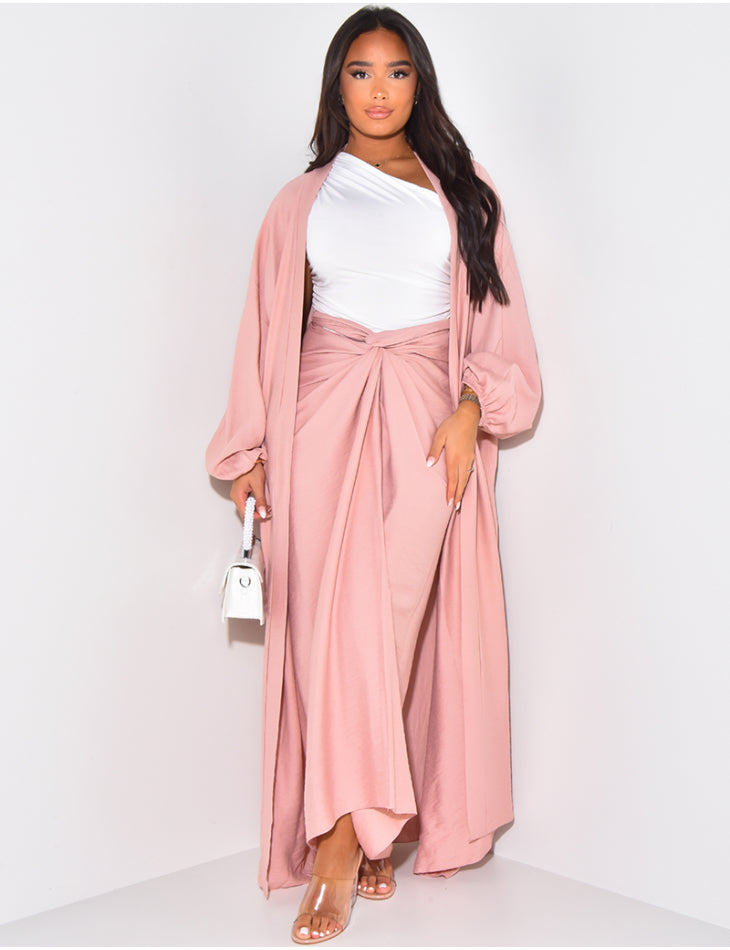 Niya - Kimono & Skirt Set